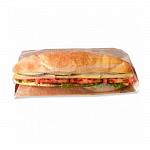 Пакет Panorama для сэндвича с окном 90+60х230 мм, крафт-бумага, 250 шт/уп, Garcia de Pou 204.87