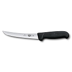 Нож обвалочный Fibrox 150 мм, изогнутый, ручка фиброкс черная Victorinox 5.6503.15